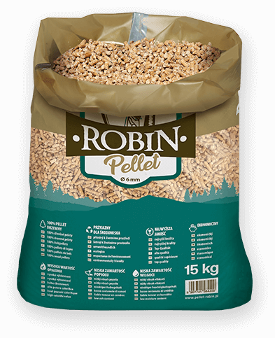 worek pelletu opałowego Robin do kupienia w Stąporkowie lub sklepie internetowym
